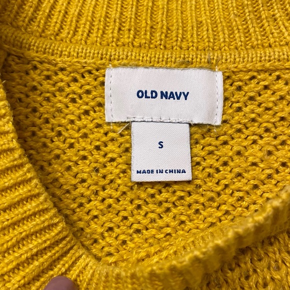 Old Navy | golden yellow sweater - Picture 2 of 7